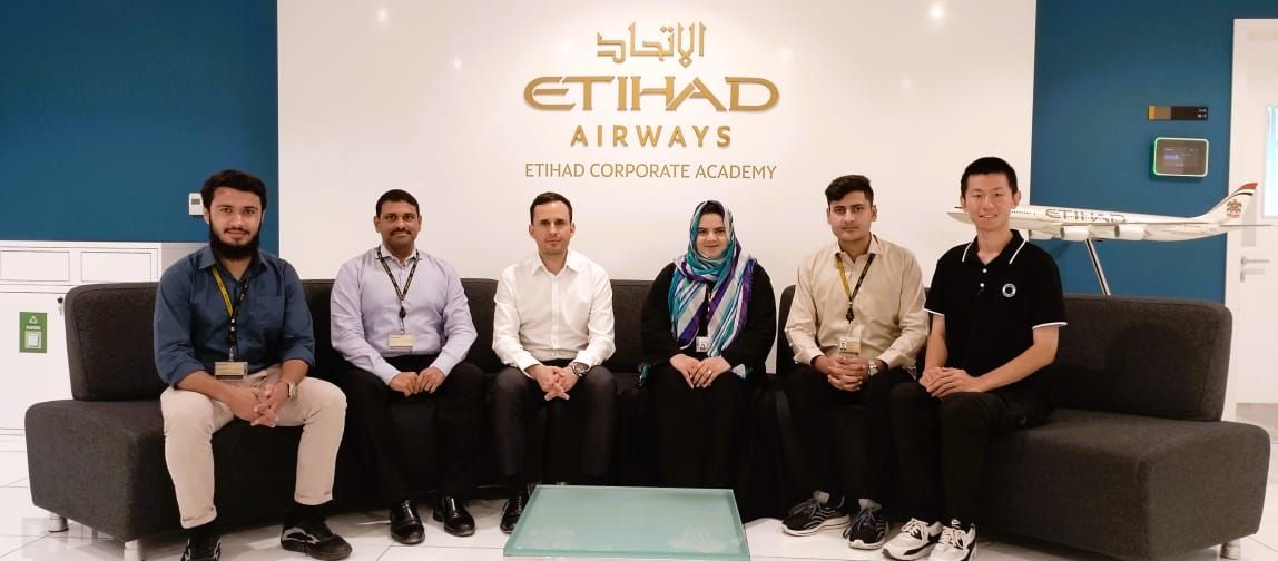 Smart CPM Parser hackathon team at Etihad Corporate Academy
